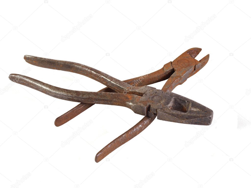 Old rusty pliers — Stock Photo © ianlangley 3347510