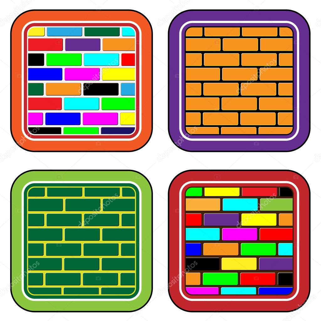 Multi Coloured Bricks