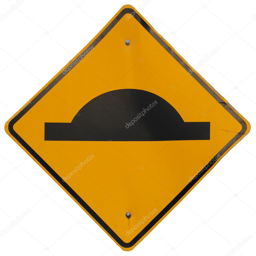 Speed Bump Sign