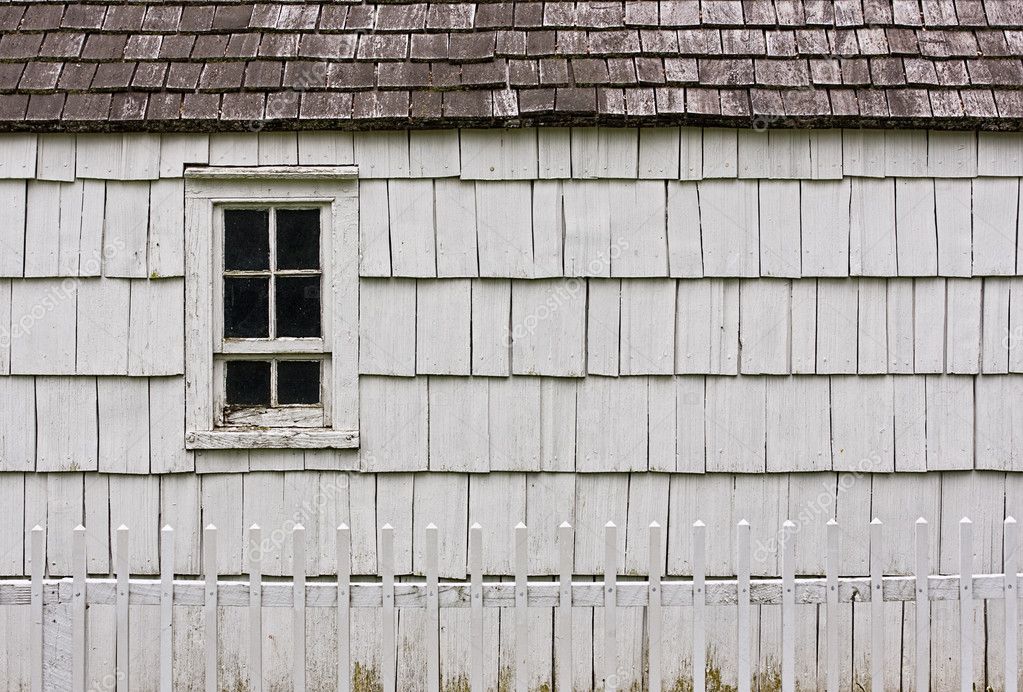 Old White Fence