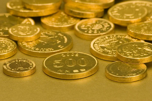 chocolate coins