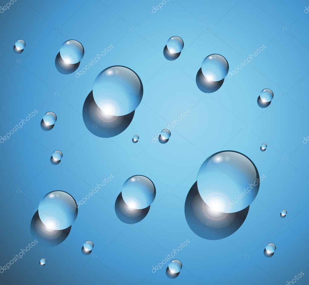 Background Water Drops