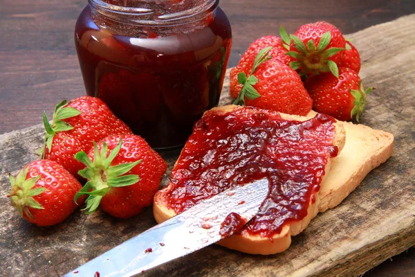 Strawberries jam