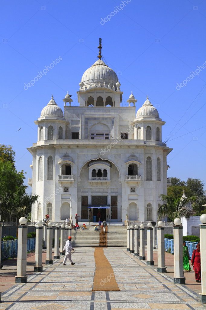 The Gurdwara Rakab Ganj Sahib — Stock Photo © RudolfT #2934955