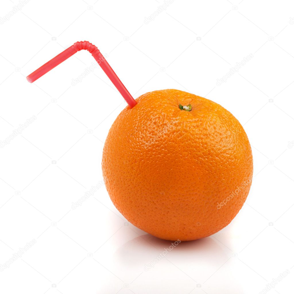 Orange Straw