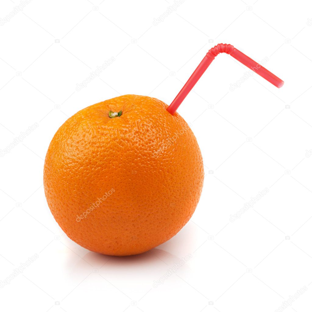 Orange Straw