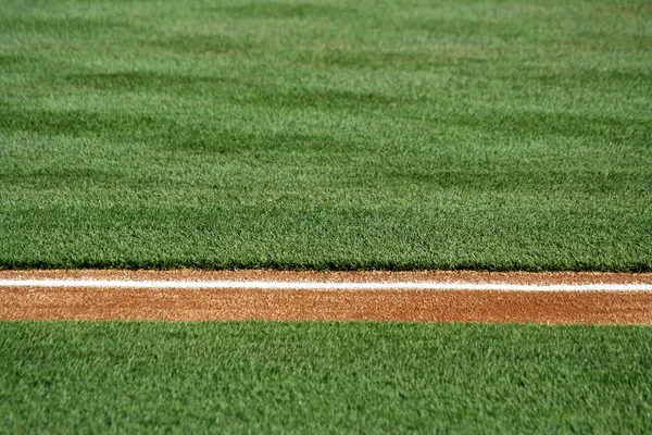 Baseline on a baseball field