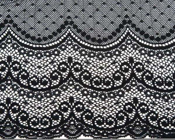Decorative black lace