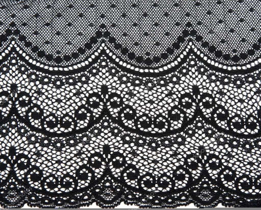 Decorative black lace ��� Stock Photo �� Ruslan #