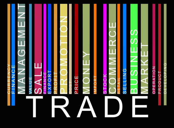 barcode vector. trade text arcode, vector