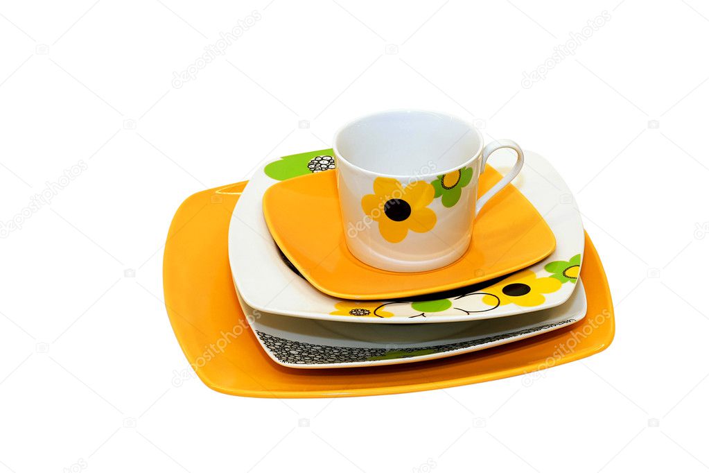 Orange Plates