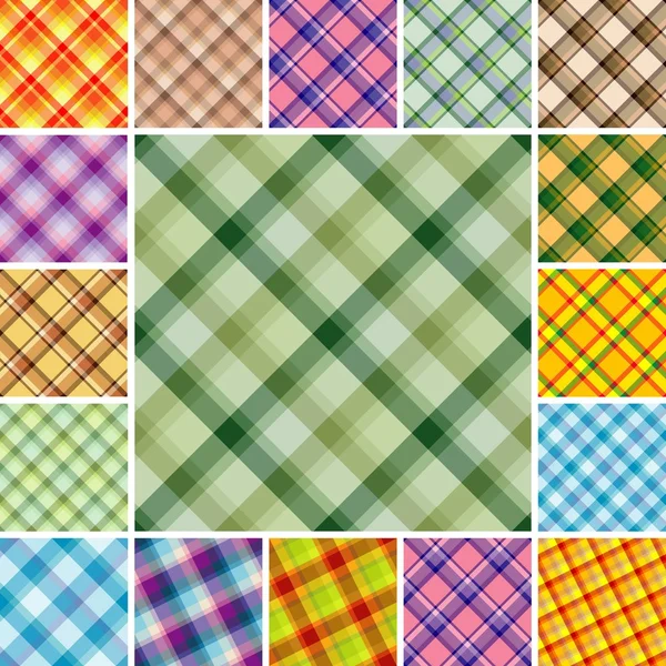 Seamless plaid patterns Stock Vector © ihor seamless #2743119