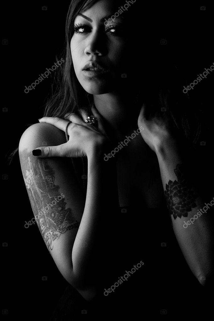 Tattoo girl | Stock Photo
