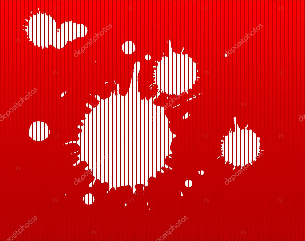 Red Striped Background