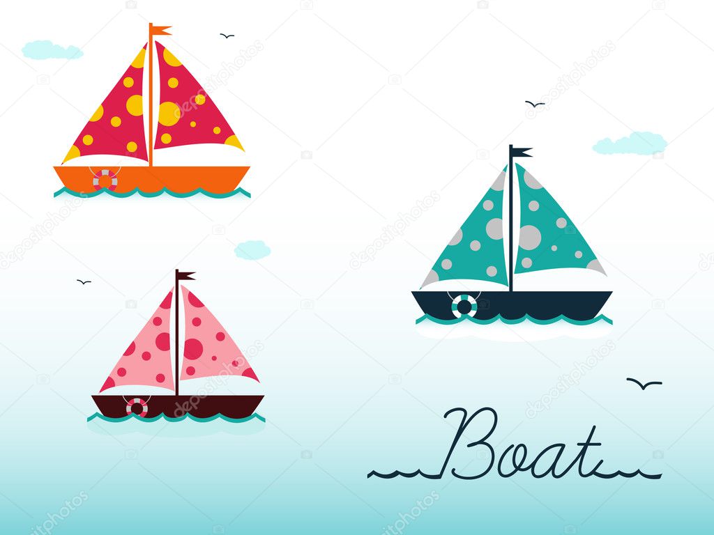 Cartoon Boat