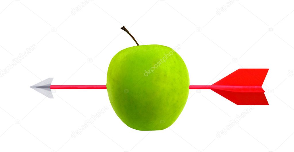 Apple With Arrow