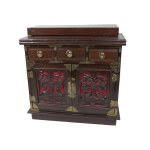 Apothecary chest - Stock Image