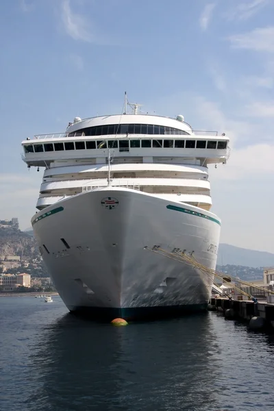 Big cruise ship in Monte Carlo