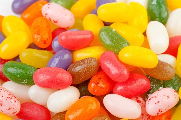 Background of colorful jelly beans candy