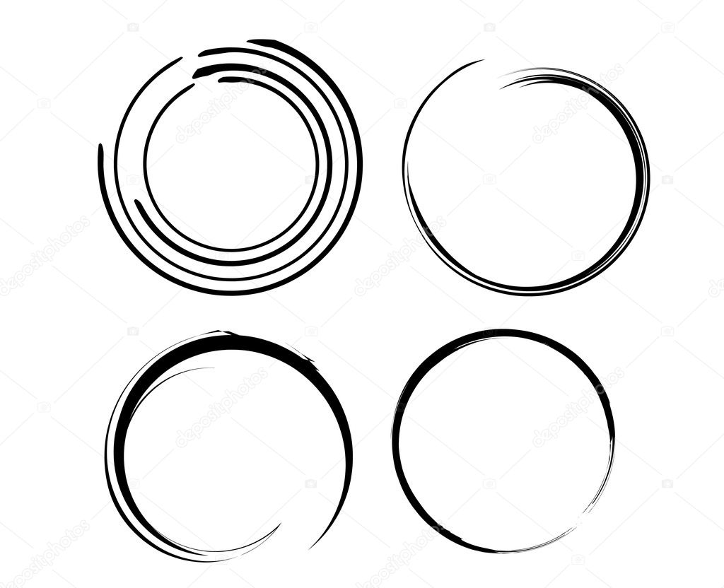 Grunge brushes — Stock Vector © redshinestudio #2788522