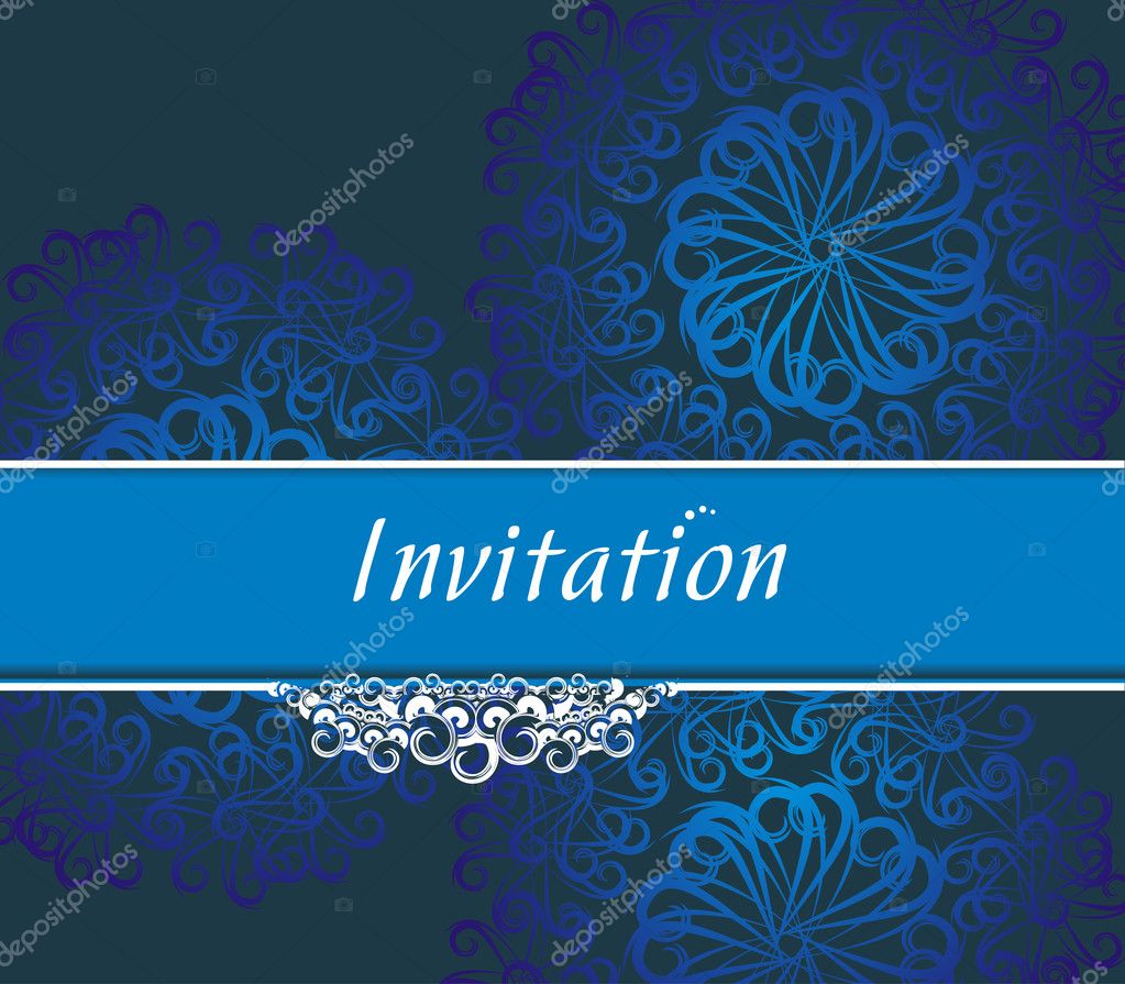 for party invitation card