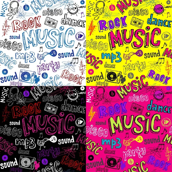 Music Backgrounds on Seamless Sketchy Music Backgrounds     Stock Vector  2811635