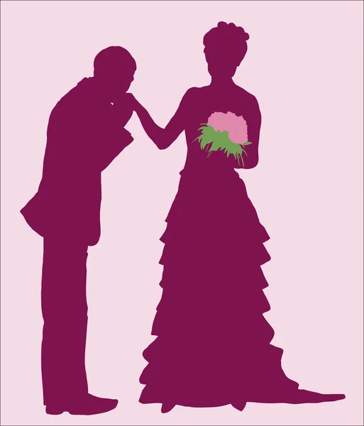 Wedding by Stock Vector Editorial Use Only