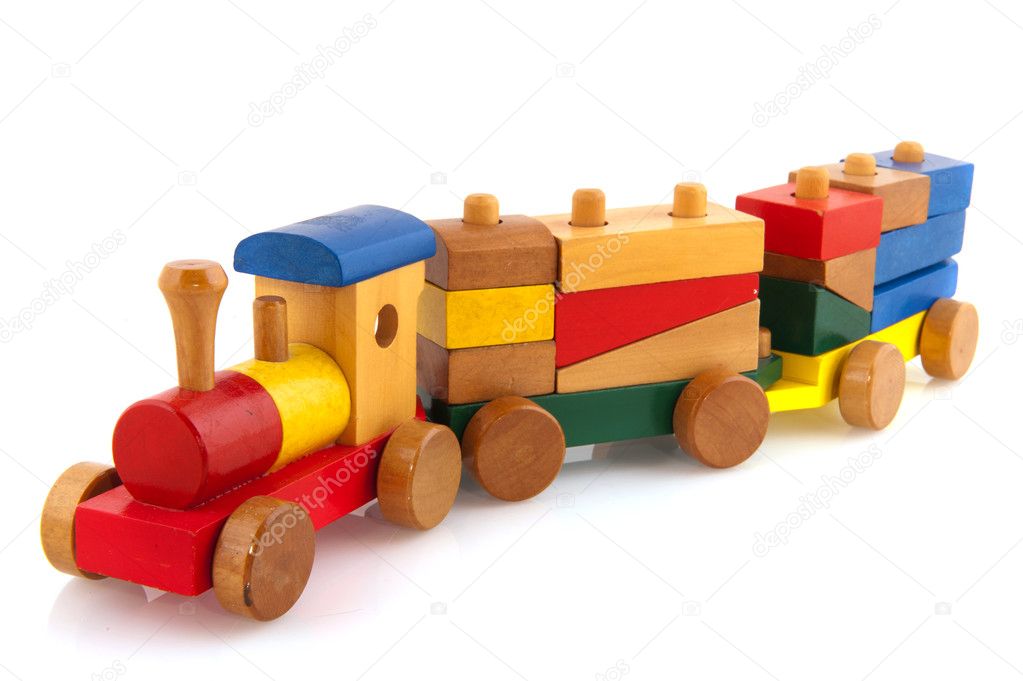 Wooden Toy Trains