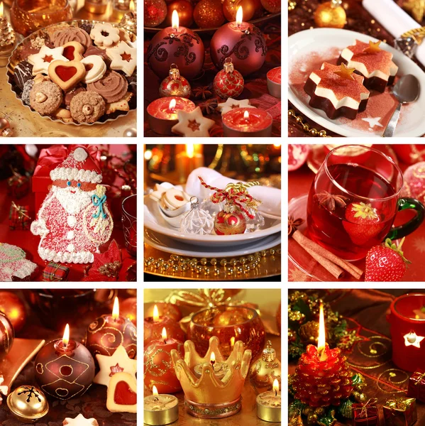 Merry Christmas collage by Ingrid Balabanova - Stock Photo