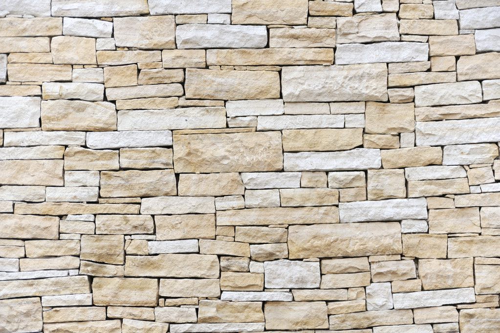 Wall made from sandstone bricks — Stock Photo © brozova 2919312
