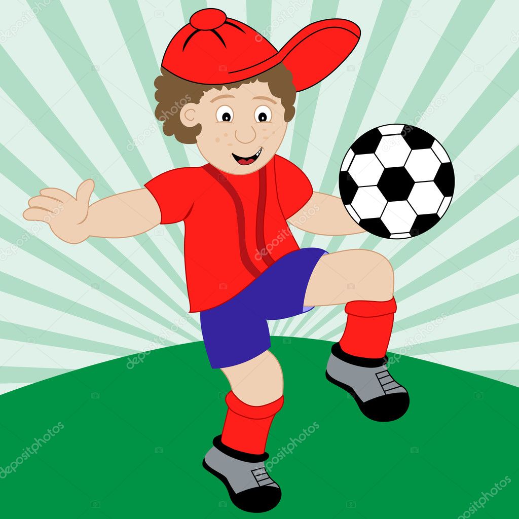 Soccer Cartoon Characters