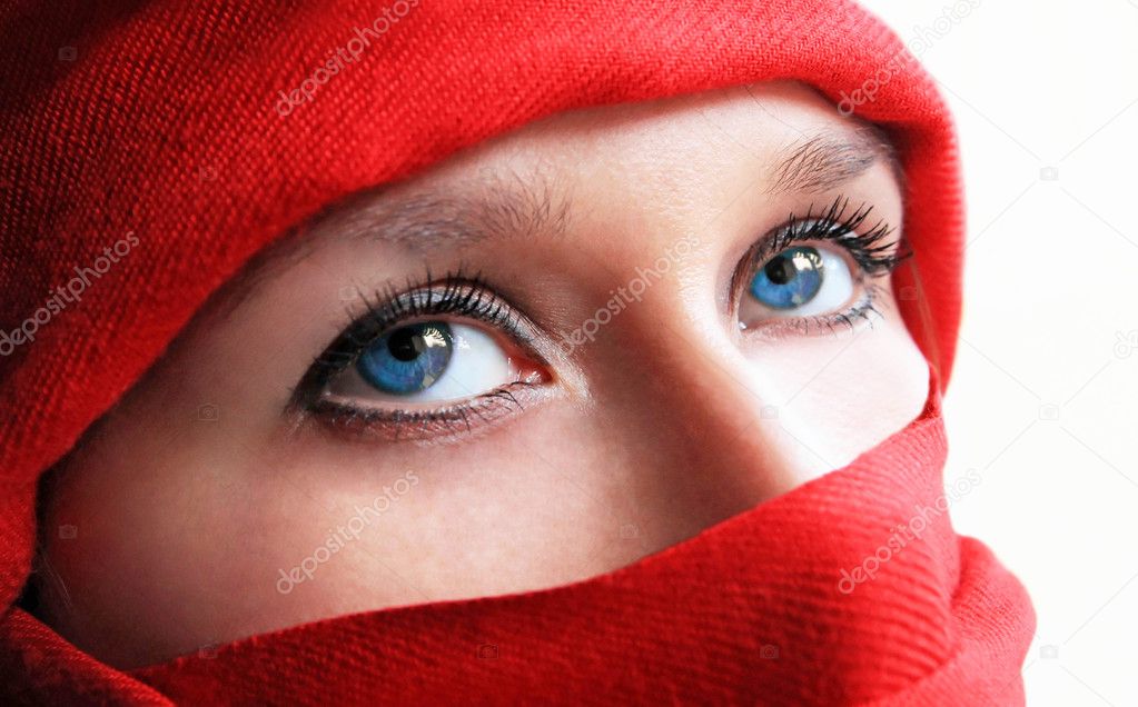 arabic blue eyes