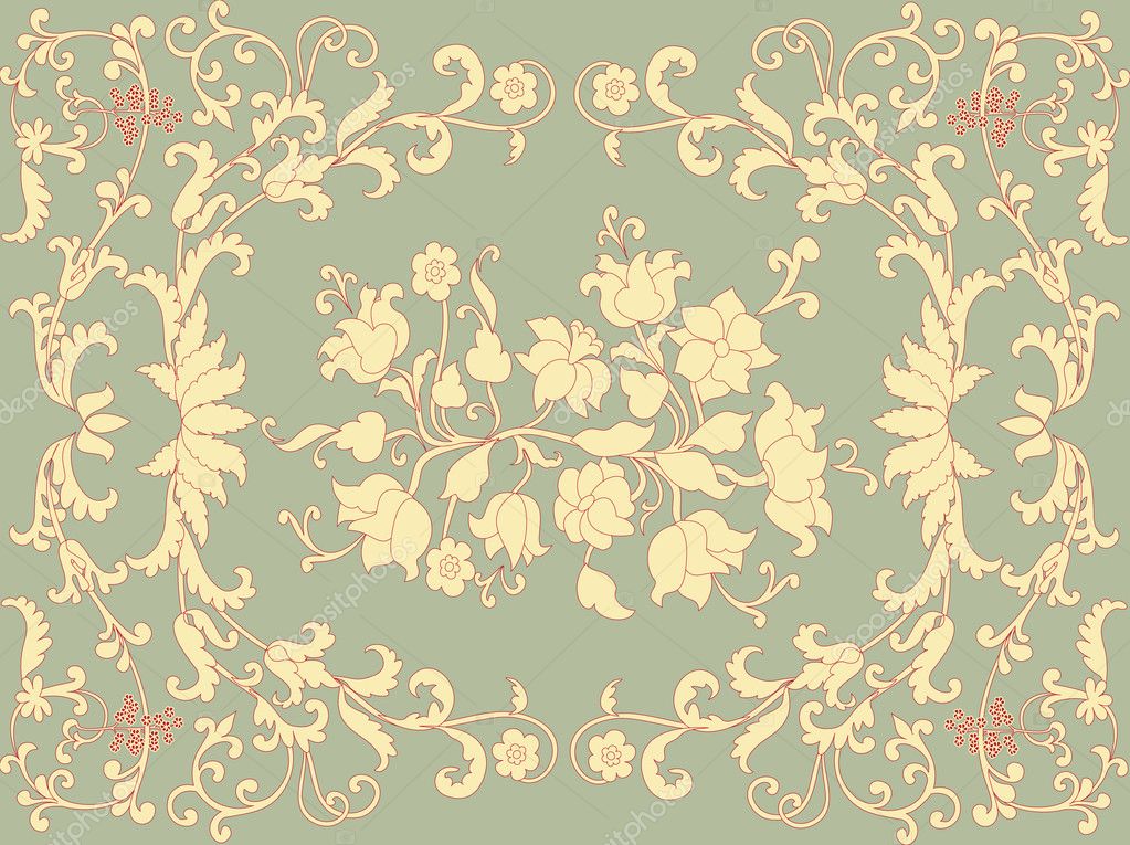 rococo floral