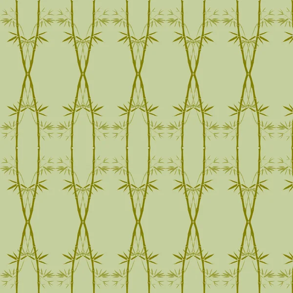 Retro Wallpaper with bamboo branches