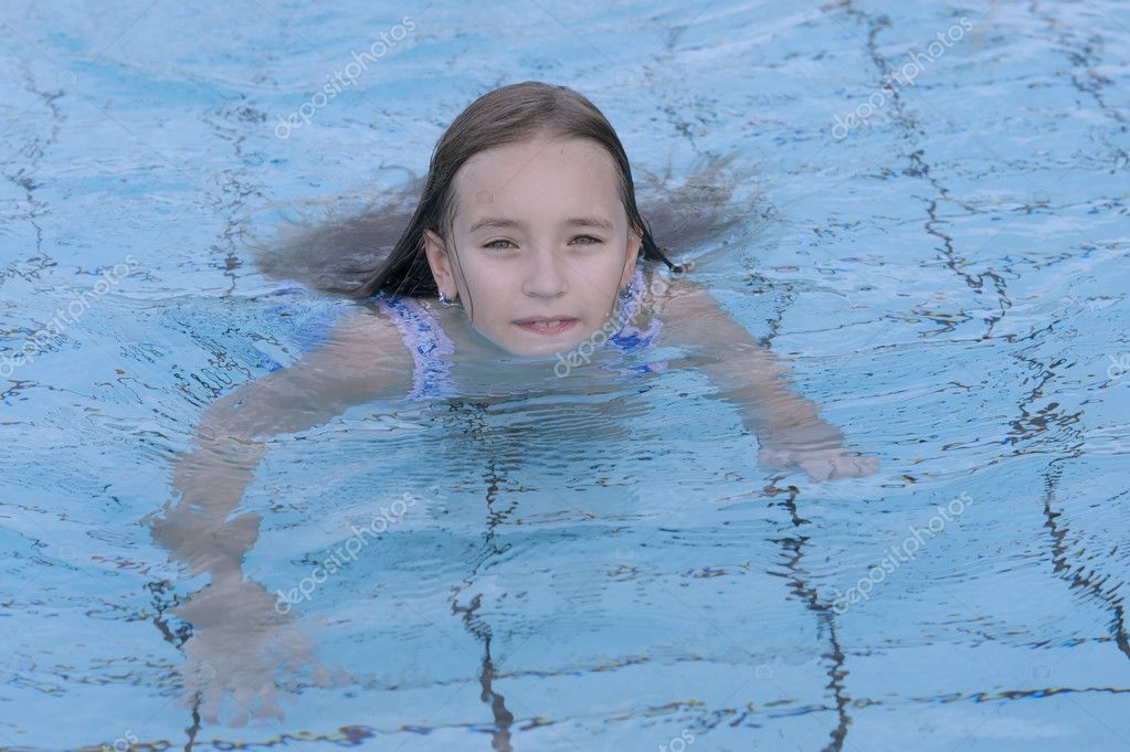 Princess Elena In Swimming Pool Stock Photo Shatalkin 3043356
