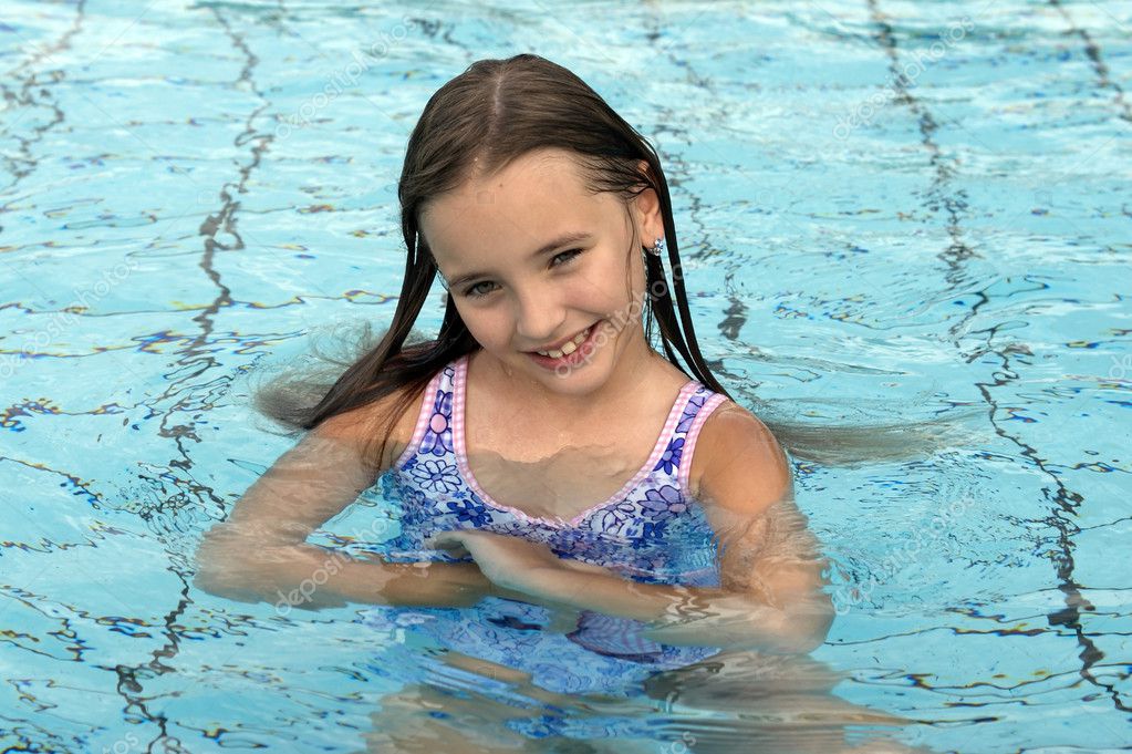 Princess Elena In Swimming Pool Stock Photo Shatalkin 3043361