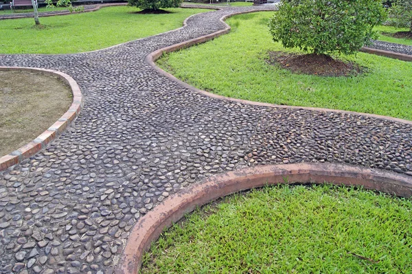 Garden path, massage for feet