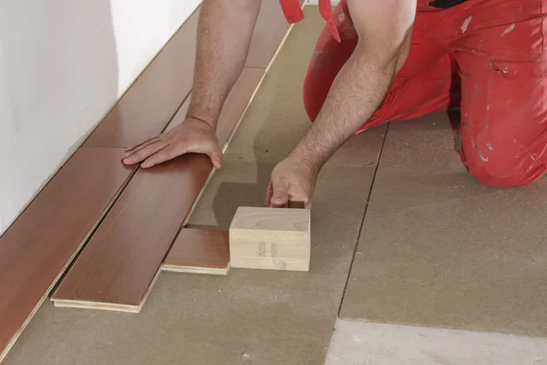 Install a wood floor