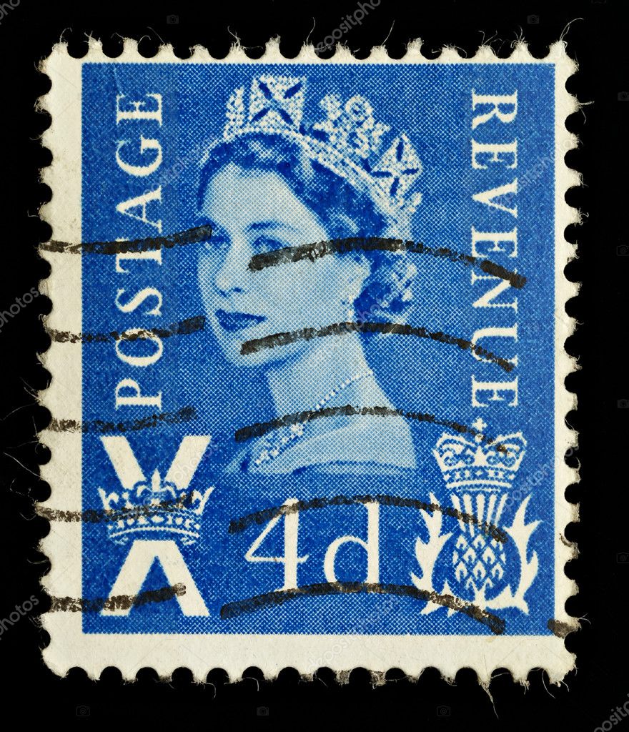 Scotland Postage Stamp Stock Editorial Photo © alidphotos 2752337