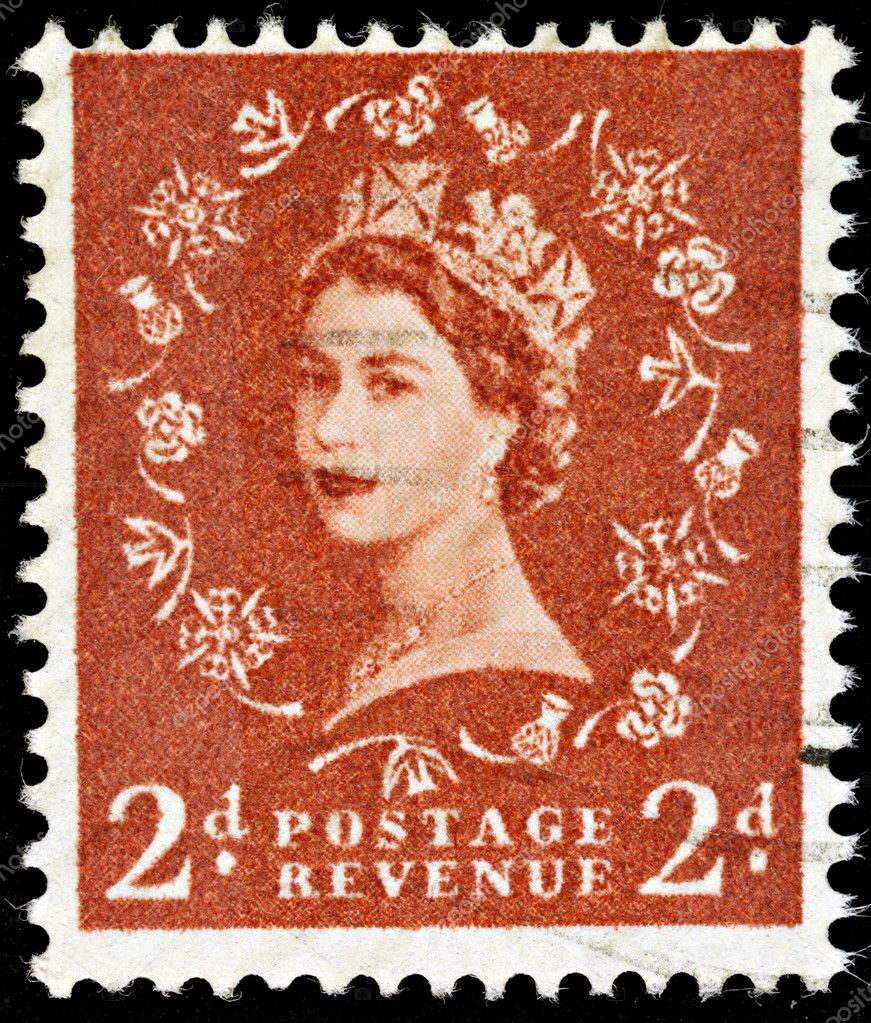 Vintage England Postage Stamp Stock Editorial Photo © alidphotos 2770741