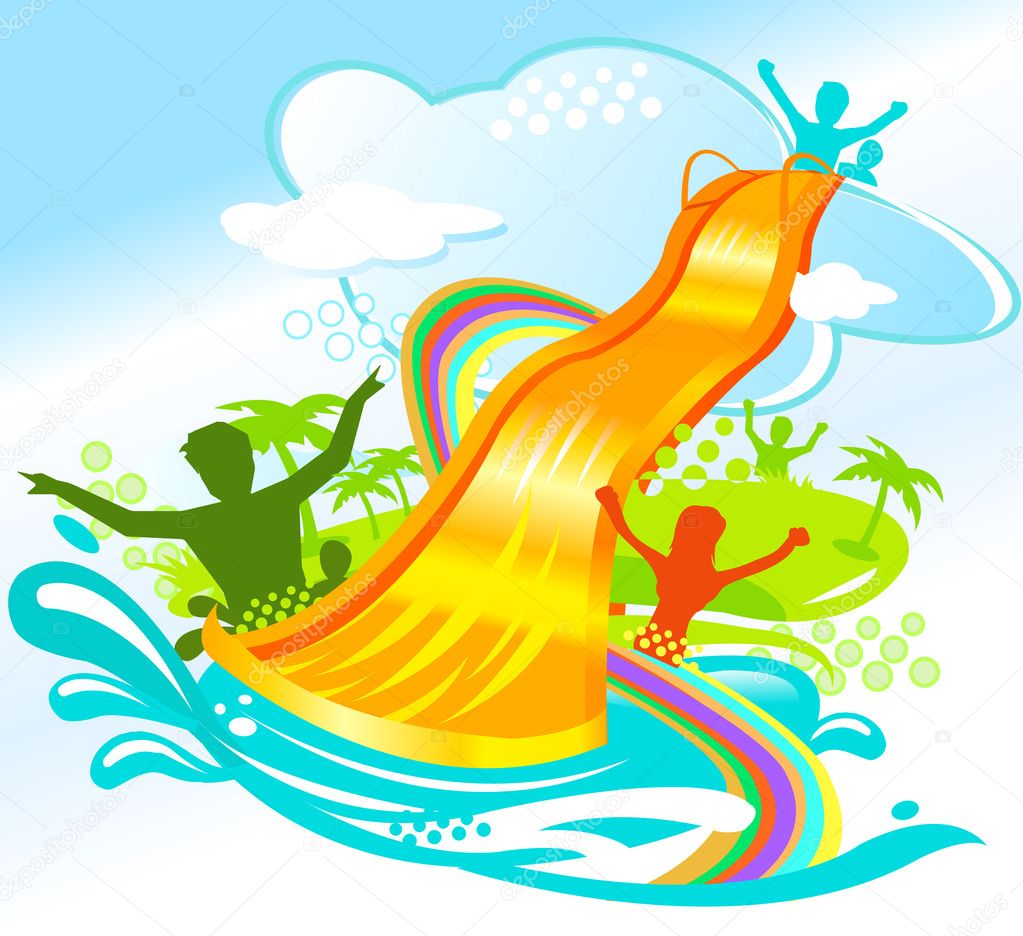 clipart water slide - photo #37