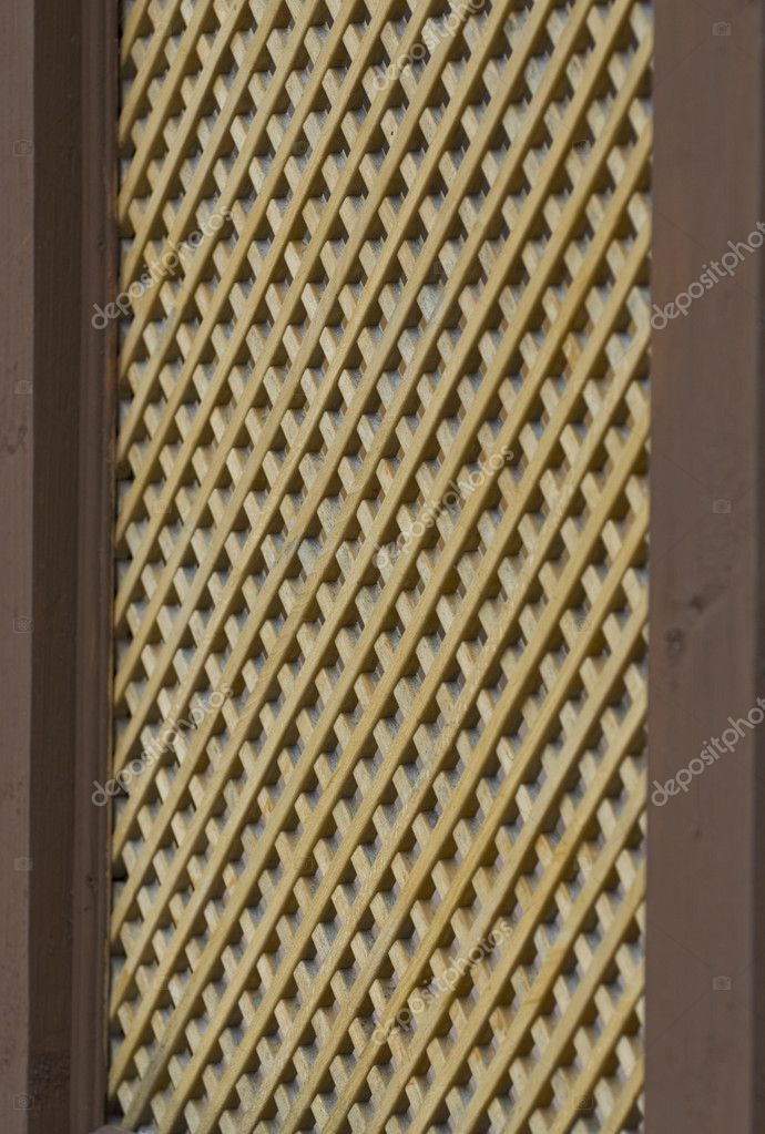 celtic wooden lattice stock image