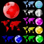 World+map+globe+template