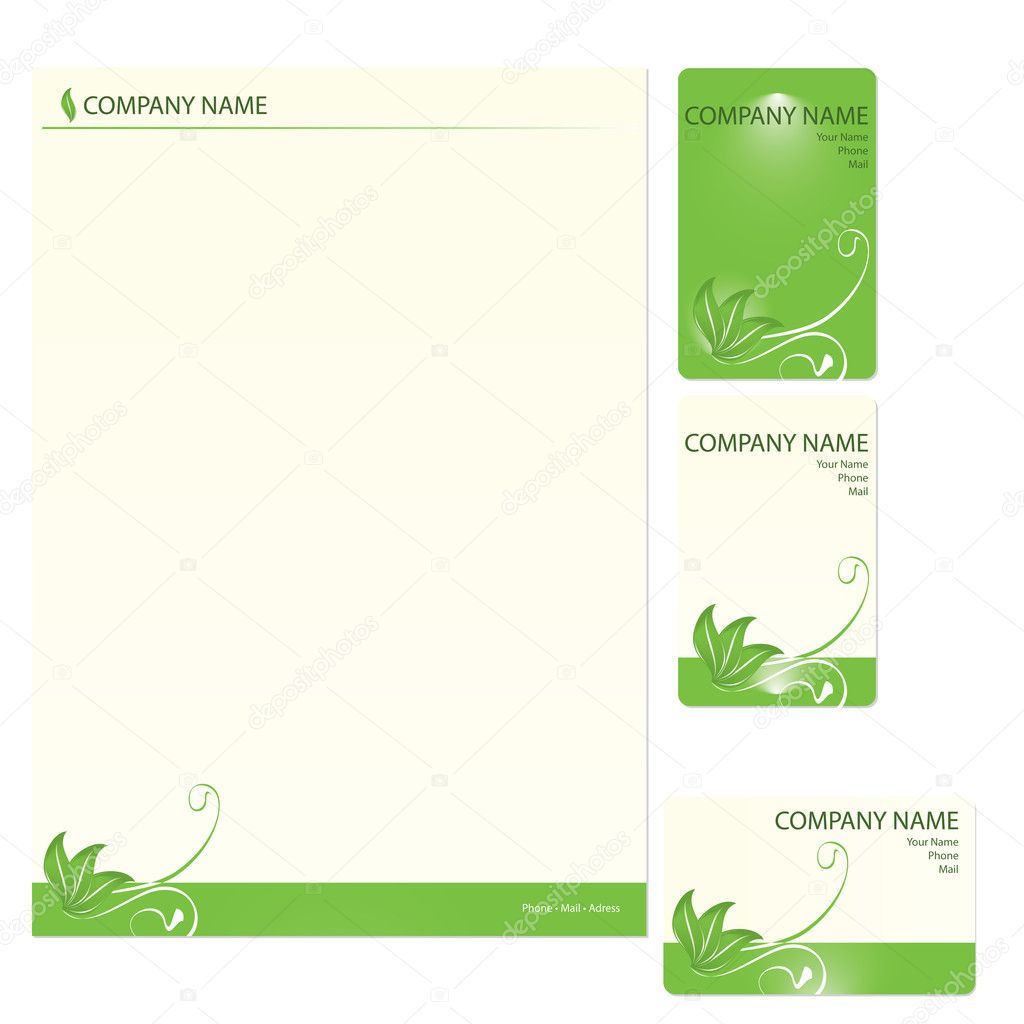 Green Business Cards