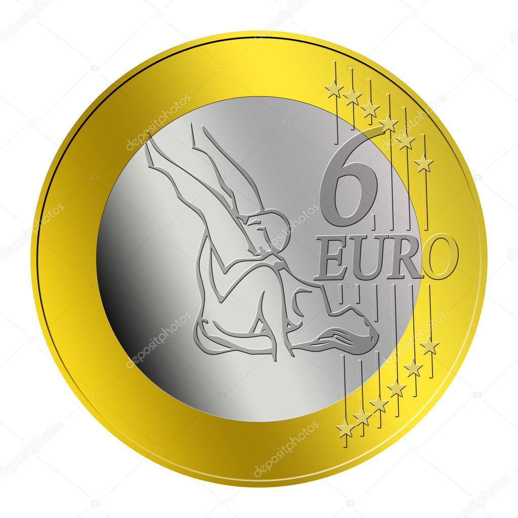 6 Euro Coin — Stock Photo © Memo34 #3269131