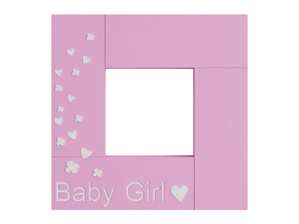 Baby Girl Photo Frames on Stock Photo     Baby Girl Frame
