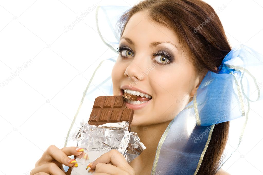 Remember, it is also frustrating for the teen. Many times we approach ... depositphotos 3222742 Pigtails girl eat chocolate closeup Remember, it is also frustrating for the teen. Many times we approach ...