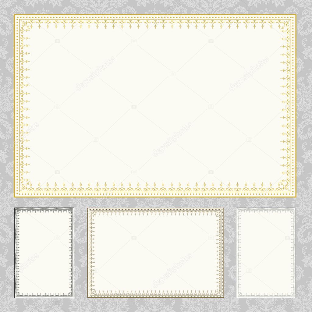 certificate frame vector