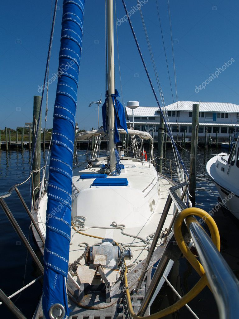 Sailboat Rigging — Stock Photo © digerati #3484234