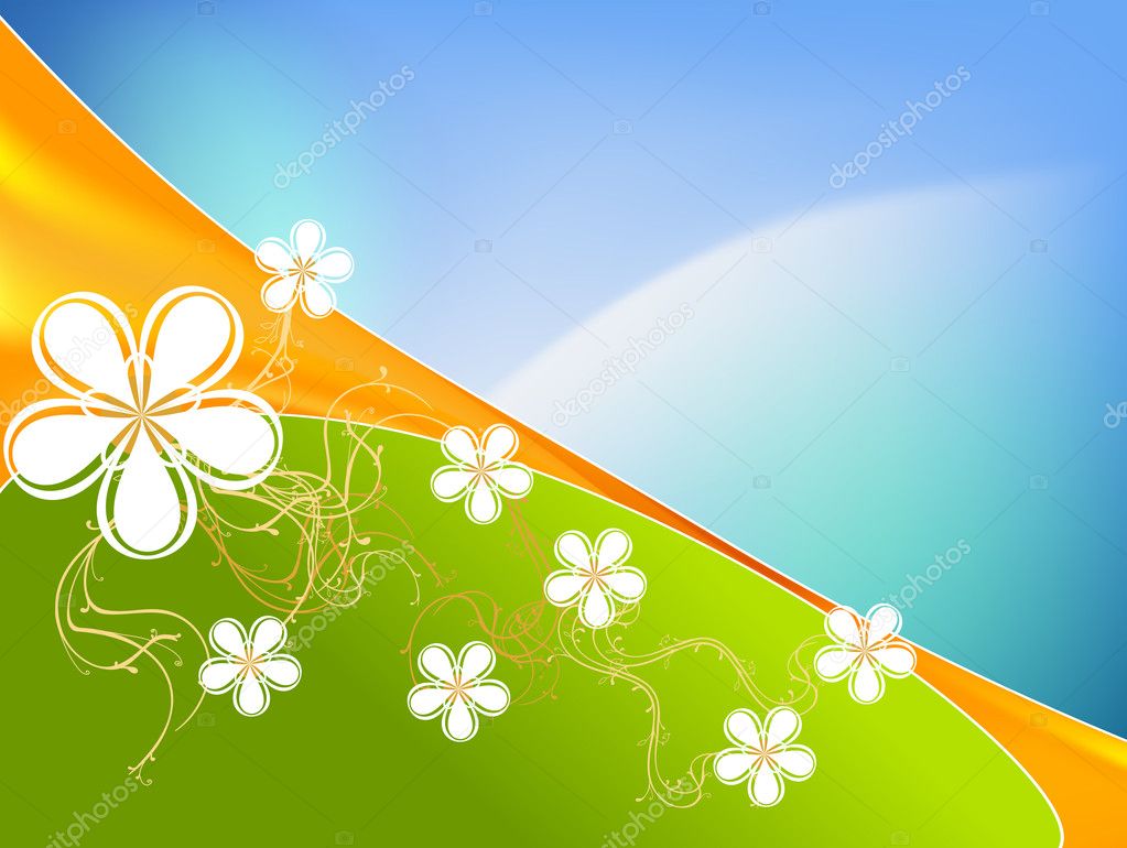 abstract spring backgrounds